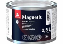 Eriotstarbeline värv Tikkurila Magnetic, 0,5 L, grafiithall, matt