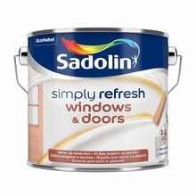 Aknavärv Sadolin Simply Refresh Doors&Windows, BC baas, poolmatt, 2,33 l
