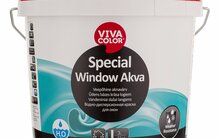 Aknavärv Vivacolor Special Window Akva, 2,7 L, poolläikiv, valge
