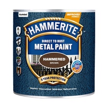 Emailvärv metallile Hammerite Hammered, 2,5 L, pruun