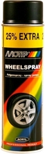 Veljevärv Motip Wheel Spray, 04018, must, 500 ml