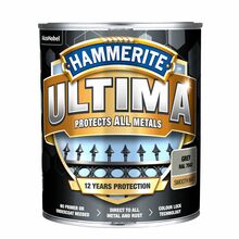 Antikorrosioonivärv Hammerite Ultima Matt, 0,7 L, must