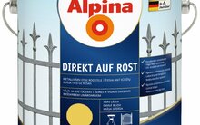 Antikorrosioonivärv Alpina Direkt Auf Rost, RAL 1021, 2,5 L, kollane, läikiv