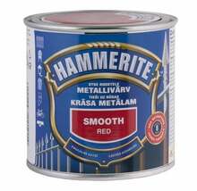 Emailvärv Hammerite Smooth Finish, 0,25 L, läikiv, punane