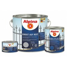 Antikorrosioonivärv Alpina Direkt Auf Rost, RAL 5010, 0,75 L, läikiv, sinine
