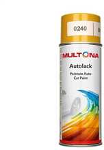 Autovärv Multona 240, 0,4 l, kollane