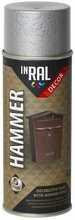 Aerosoolvärv Inral Decor Hammer, hõbe, 400 ml