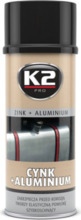 Värv K2 Zinc + Aluminum, 400 ml, korrosioonivastane