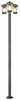 Välilamp Trio Cavado, 40 W, E27, IP44, antratsiit, 44 cm x 220 cm