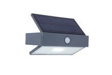Seinapealne päikesepaneeliga valgusti Lutec Arrow, 6910601335, 2W, IP44, hall