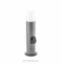 Vabaltseisev välisvalgusti GTV Corta 40G-30, 25 W, antratsiit, 8.3 cm x 40 cm