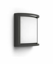Välisseinalamp Philips Samondra, 12 W, 2700 K, IP44, 1200 lm, antratsiit