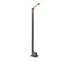 Vabalt seisev välisvalgusti Azzardo Agape, 6 W, LED, IP54, 15 x 80.5 cm, tumehall