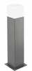 Aiavalgusti GTV LARGO-P 50, E27, 15W, IP44, grafiit