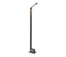 Vabalt seisev välisvalgusti Azzardo Agape, 6 W, LED, IP54, 15 x 80.5 cm, tumehall