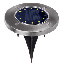 Päikesepatareiga teevalgusti Maclean MCE318, 12 LED SMD, 4000K, IP44, 0.7 W