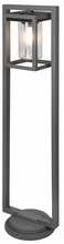 Välisvalgusti post Trio Lunga, 40 W, E27, IP44, antratsiit, 26 cm x 100 cm