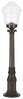 Vabalt seisev välisvalgusti Opviq BSU-68201-BSY-M1-B, 60W, E27, IP65, must, 22 x 85 cm