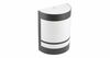 Välisseinavalgusti GTV ESO, 11 W, E27, IP54, must/valge, 16 cm x 20.8 cm