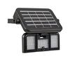 Päikesepaneeliga välisvalgusti Rabalux Lihull 77020, LED, 9,6W, 3,7V, IP44, must