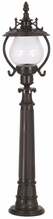 Vabaltseisev välisvalgusti Opviq BSU-68205-BSY-B, 60W, E27, IP65, must, 25 cm x 107 cm