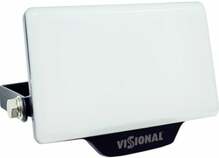 Väliprožektor Visional, 10 W, 1100 Lm, 4000 K, IP65, must