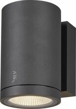 Õue seinavalgusti SLV Enola Round M, 11 W, antratsiit, 10 cm x 16 cm