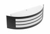 Õue seinavalgusti GTV Astrit, 14 W, E27, IP54, must, 9 cm x 10 cm