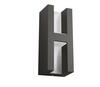 Välisseinalamp Philips Shadow, 2 x 4,5 W, LED, IP44, 11,5 cm x 1 cm, antratsiit