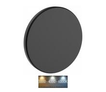 Välivalgusti Wojnarowscy Piatta, LED, 18W, 3000/4000/6000K, IP44, must