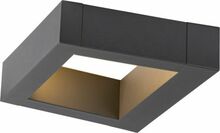 Õue seinavalgusti SLV Bookat, 15 W, 3000/4000 K, IP65, 7.5 x 30 cm, antratsiit