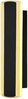 Õue seinalamp Candellux Stick LED, 12W, 3000K, IP65, 30 cm, must