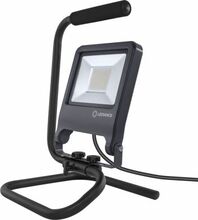 Kaasaskantav LED prožektor Ledvance S-Stand, 50 W, 4000 K, IP65, 4500 lm, tumehall