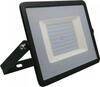 LED prožektor V-TAC E-seeria, 100W, 4000K, IP65, must