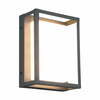 Õue seinavalgusti Trio Witham, 10.5 W, IP54, antratsiit, 18 cm x 10 cm