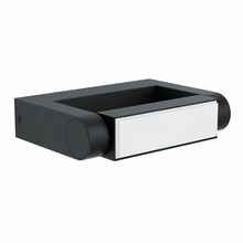 Seinalamp välitingimustesse Eglo Brianza 98707, LED, 4,8W, 3000K, IP44, must, 5,5x15x21 cm