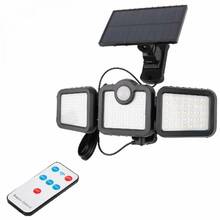 LED välisprožektor Entac Solar, 15W, puldiga, päikesepatareiga