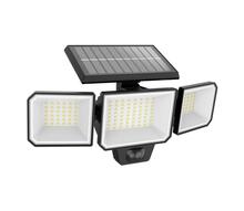 Välisseinalamp Philips Nysil, 8.7W, 5000K, IP65, päikesepatareiga, must