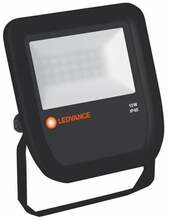 Prožektor Ledvance Floodlight, 10 W, 1100 lm, 4000 K, IP65, must