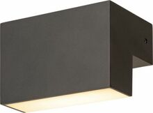 Õue seinavalgusti SLV L-Line Out, 7 W, LED, IP65, antratsiit, 15 cm x 10 cm