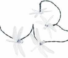 Päikesepatareiga aiatuled kiilid Ikonk, 6,5 m, 30LED, värviline