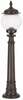 Vabaltseisev välisvalgusti Opviq BSU-68187-BSY-M2-B, 60W, E27, IP65, must, 23 x 100 cm