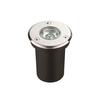 Välisvalgusti LED Struhm Gawra, 3 W, IP67, 4000 K, kroom, ø6 x h7,5 cm