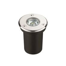 Välisvalgusti LED Struhm Gawra, 3 W, IP67, 4000 K, kroom, ø6 x h7,5 cm