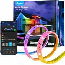 Välitingimustesse mõeldud LED riba Govee Pro SMART RGBICWW, 10 m, Wi-Fi, IP65