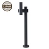 Vabalt seisev välisvalgusti Domoletti Flip, 4.5 W, LED, IP44, 12.9 x 70 cm, must