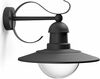 Välisseinalamp Philips MyGarden Topiary, 60 W, must, IP44