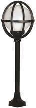 Välipõrandalamp Opviq BSU-68080-BSY-M7-BOP, 60W, E27, IP65, must, 30 x 100 cm