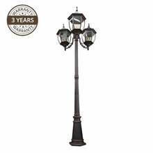 Välivalgusti Domoletti EL-560PE3/3, 100 W, E27, IP44, 21 x 230 cm, must/punane