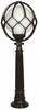 Vabalt seisev välisvalgusti Opviq BSU-68155-BSY-OP, 60W, E27, IP65, must, 35 cm x 110 cm